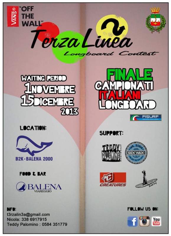 flyer-terza-linea--longboard-contest