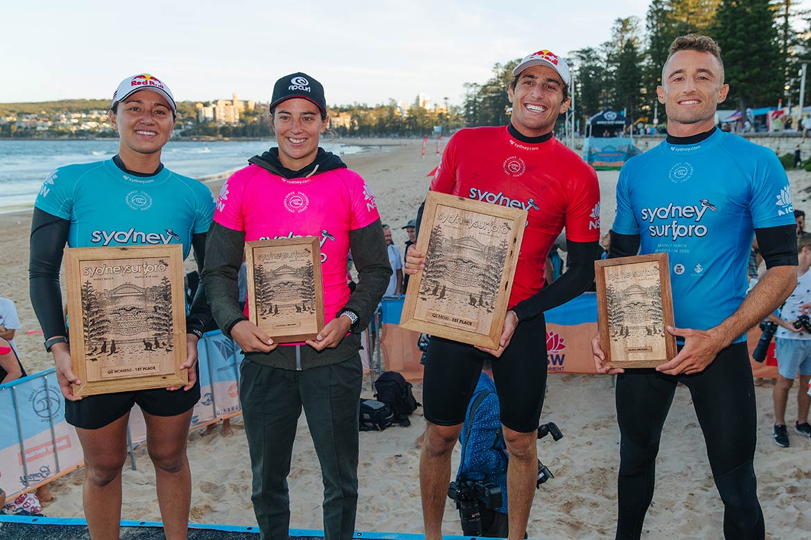 Fioravanti Domina il Sydney Surf Pro. WSL Cancella gli Eventi di Marzo